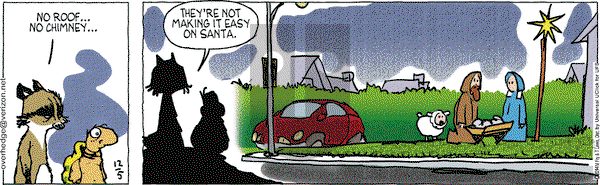 Over the Hedge on Friday December 5, 2014 Comic Strip