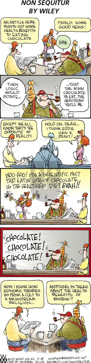 Non Sequitur on Sunday November 18, 2012 Comic Strip