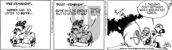 Over the Hedge on Wednesday May 20, 1998 Comic Strip