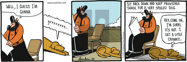 Overboard on Saturday August 2, 2003 Comic Strip