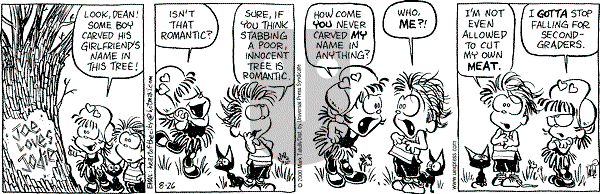 Heart of the City - Saturday August 26, 2000 Comic Strip
