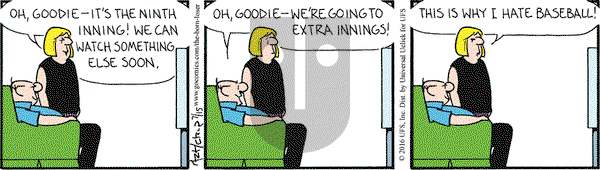 The Born Loser on Friday July 15, 2016 Comic Strip