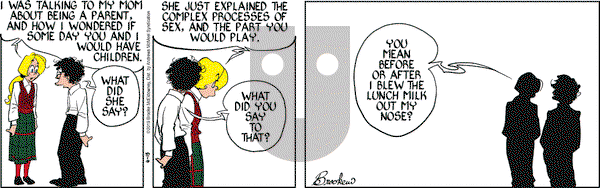 9 Chickweed Lane on Monday April 15, 2019 Comic Strip