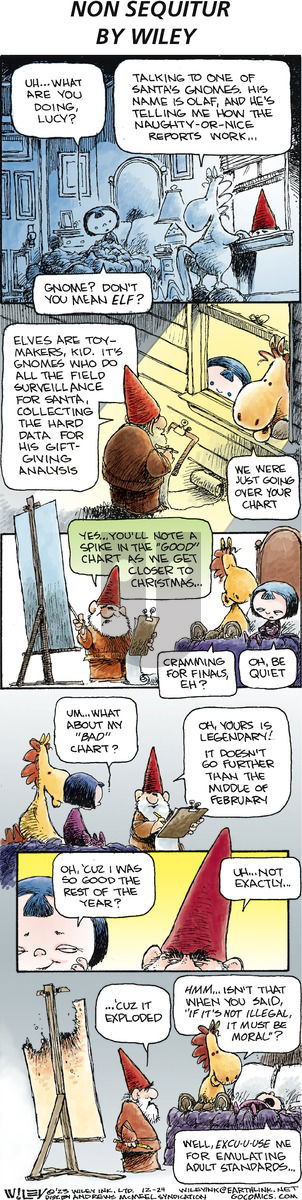 Non Sequitur - Sunday December 24, 2023 Comic Strip