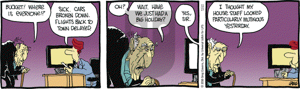 The Buckets on Tuesday December 27, 2016 Comic Strip