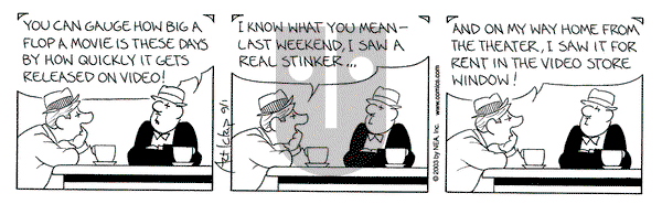 The Born Loser on Monday September 1, 2003 Comic Strip