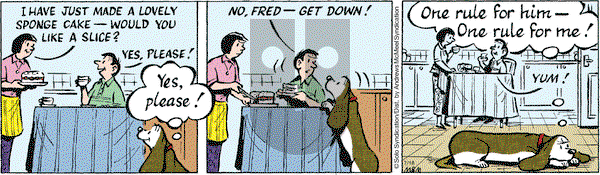 Fred Basset on Saturday July 18, 2020 Comic Strip