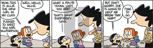 Baby Blues on Thursday September 1, 2016 Comic Strip