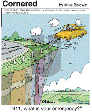 Cornered on Saturday October 29, 2016 Comic Strip