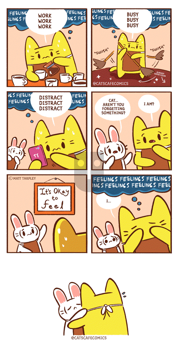 Cat's Cafe on Tuesday June 1, 2021 Comic Strip