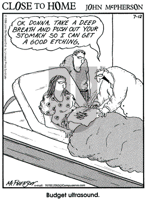 Close to Home on Friday July 12, 1996 Comic Strip