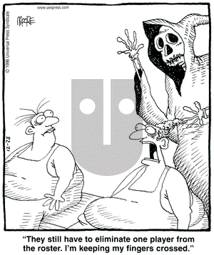 In the Bleachers on Saturday December 28, 1996 Comic Strip