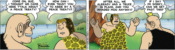 Alley Oop on Wednesday February 24, 2016 Comic Strip