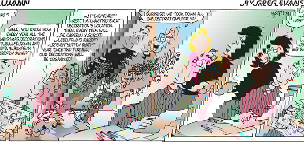 Luann on Sunday December 28, 1997 Comic Strip