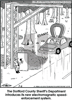 Close to Home on Tuesday July 6, 2004 Comic Strip