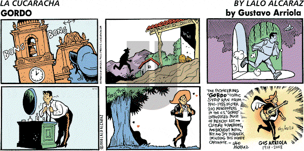 La Cucaracha on Sunday April 13, 2008 Comic Strip