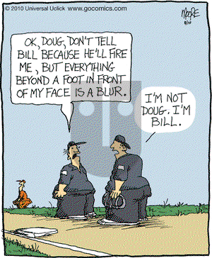 In the Bleachers on Tuesday August 10, 2010 Comic Strip