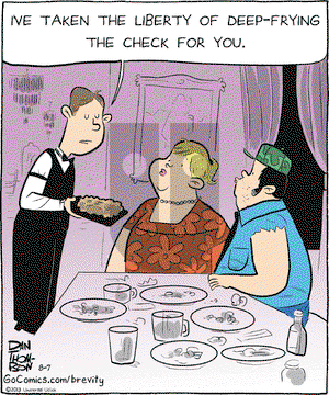 Brevity on Wednesday August 7, 2013 Comic Strip