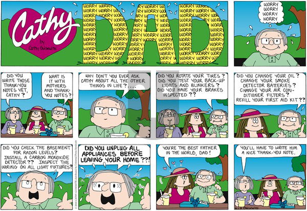Cathy Classics on Sunday June 19, 2011 Comic Strip