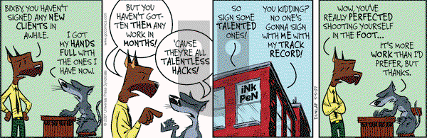 Ink Pen on Saturday May 5, 2007 Comic Strip