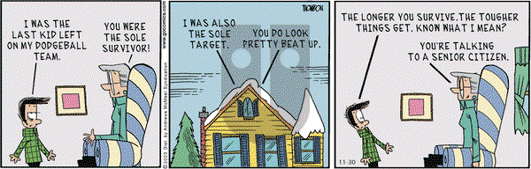Grand Avenue - Thursday November 30, 2023 Comic Strip