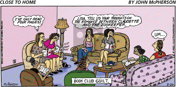Close to Home on Sunday March 20, 2005 Comic Strip