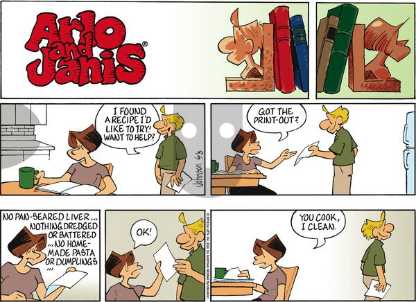 Arlo and Janis on Sunday June 3, 2018 Comic Strip
