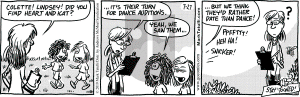 Heart of the City on Saturday July 27, 2019 Comic Strip