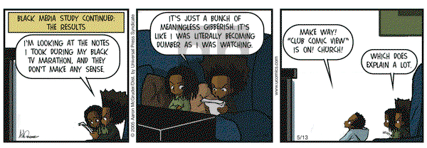 The Boondocks - Friday May 13, 2005 Comic Strip