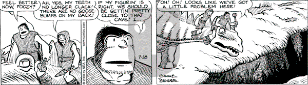 Alley Oop on Wednesday September 13, 2000 Comic Strip