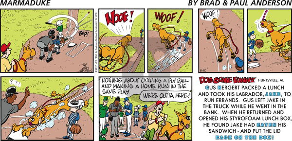 Marmaduke on Sunday March 12, 2017 Comic Strip