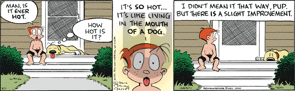 Red and Rover on Friday August 1, 2014 Comic Strip