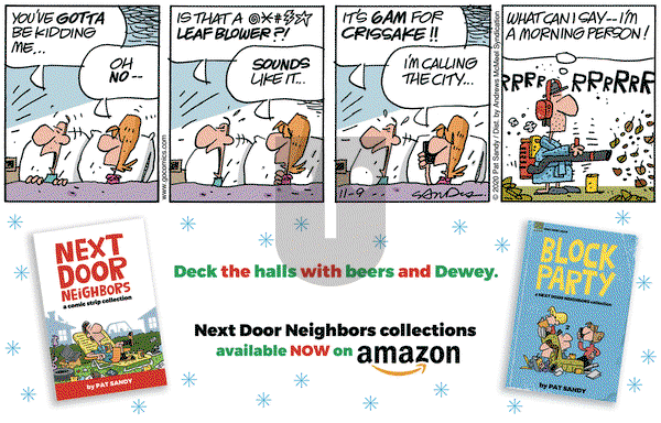 Next Door Neighbors - Saturday December 9, 2023 Comic Strip