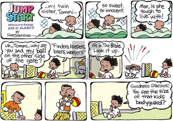 JumpStart on Sunday August 21, 2011 Comic Strip