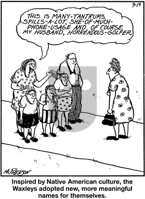 Close to Home on Tuesday September 19, 2000 Comic Strip