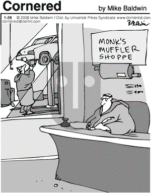 Cornered on Monday January 28, 2008 Comic Strip