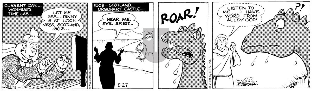 Alley Oop - Tuesday May 27, 2003 Comic Strip