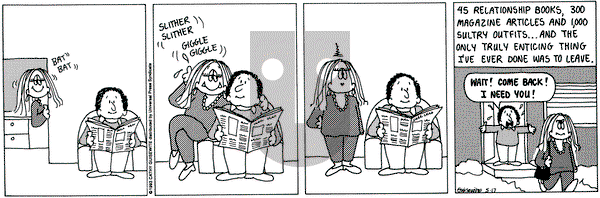 Cathy Classics on Monday May 17, 1993 Comic Strip