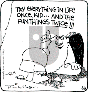 Ziggy on Tuesday February 13, 1973 Comic Strip