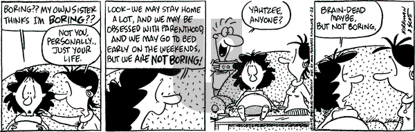 Baby Blues on Wednesday February 22, 1995 Comic Strip