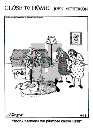 Close to Home on Thursday April 28, 1994 Comic Strip