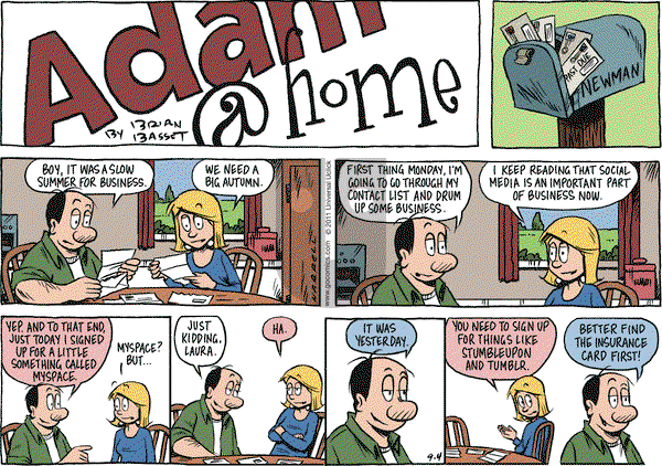 Adam@Home on Sunday September 4, 2011 Comic Strip