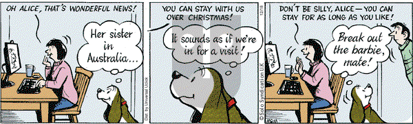 Fred Basset on Wednesday December 18, 2013 Comic Strip