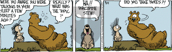 The Grizzwells on Tuesday August 14, 2018 Comic Strip