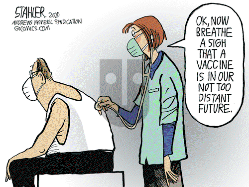 Jeff Stahler on Wednesday November 18, 2020 Comic Strip