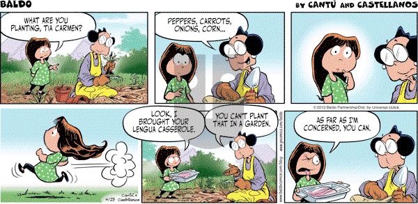 Baldo - Sunday April 25, 2010 Comic Strip