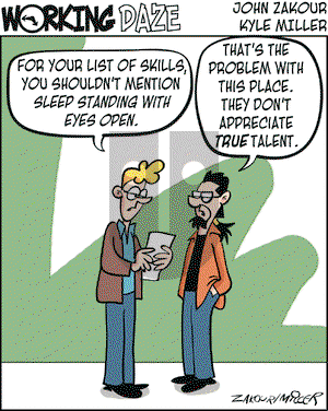 Working Daze - Saturday June 2, 2007 Comic Strip