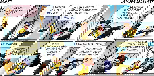 Frazz on Sunday December 10, 2006 Comic Strip