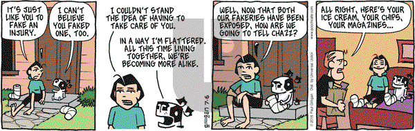 Pooch Cafe on Wednesday July 6, 2016 Comic Strip
