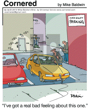 Cornered on Thursday December 19, 2013 Comic Strip